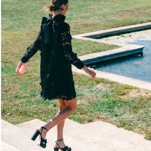 Tuckernuck NWT Black Guipure Lace Daphne Dress SOLD OUT